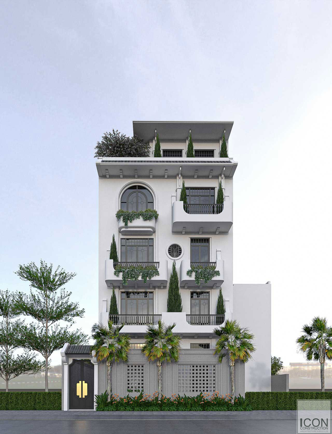thiết kế biệt thự quận 11