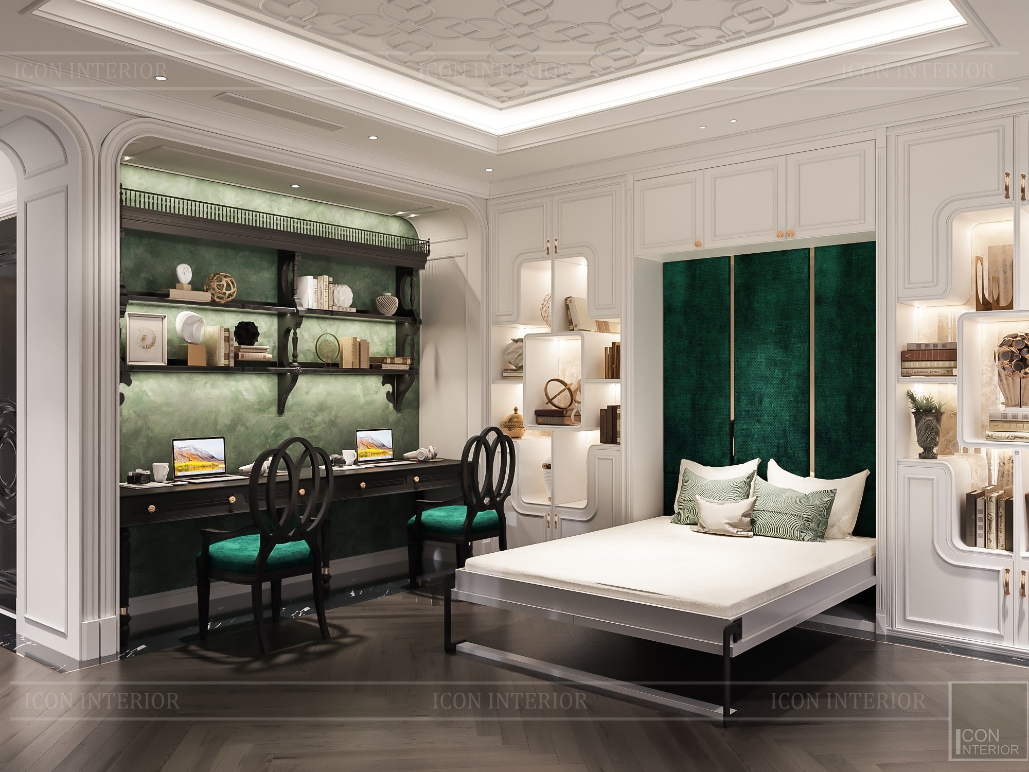 thiết kế phòng ngủ biệt thự quận 11