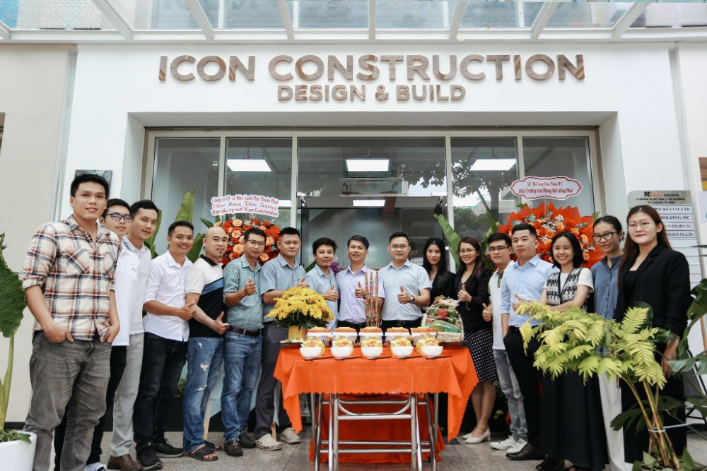 ICON CONSTRUCTION KHAI TRƯƠNG VĂN PHÒNG MỚI