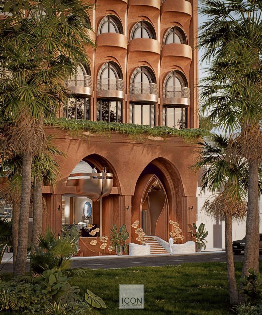 Những đường nét của văn hóa Chăm Pa được kết hợp tinh tế trong từng chi tiết của dự án 