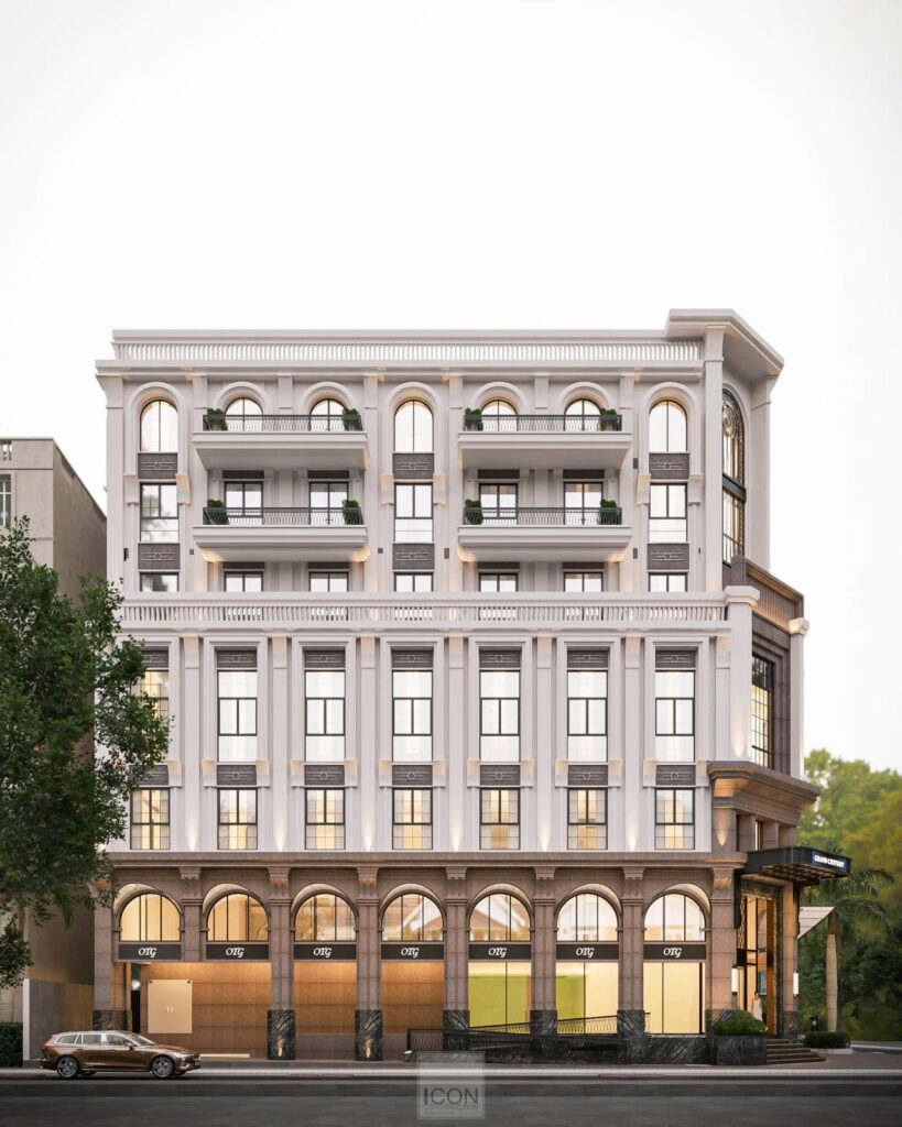 Tòa nhà không chỉ đảm bảo tính thẩm mỹ mà còn hướng đến sự tiện nghi, chuyên nghiệp, phù hợp với môi trường làm việc hiện đại.