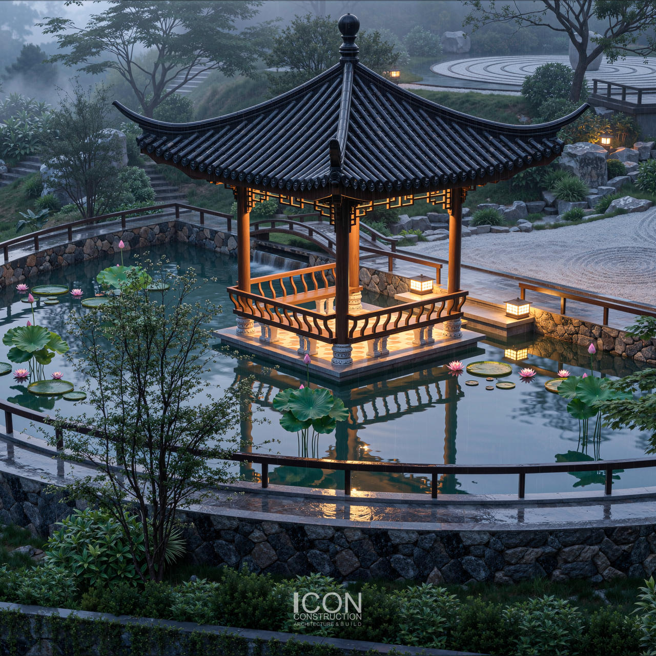Mỗi khoảng sân, lối dạo và hiên nhà đều được thiết kế để con người kết nối nhiều hơn với thiên nhiên.