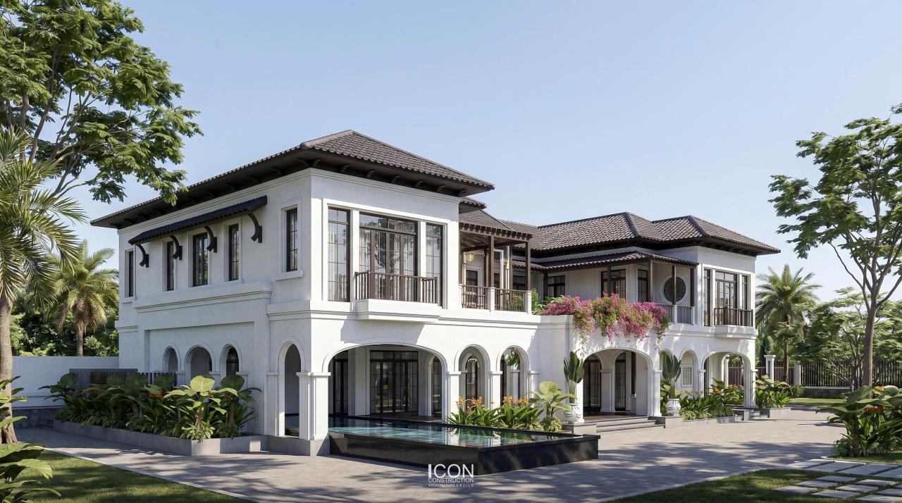 Hình khối được phân chia mạch lạc, mang đến tổng thể hài hòa và bền vững theo thời gian.
